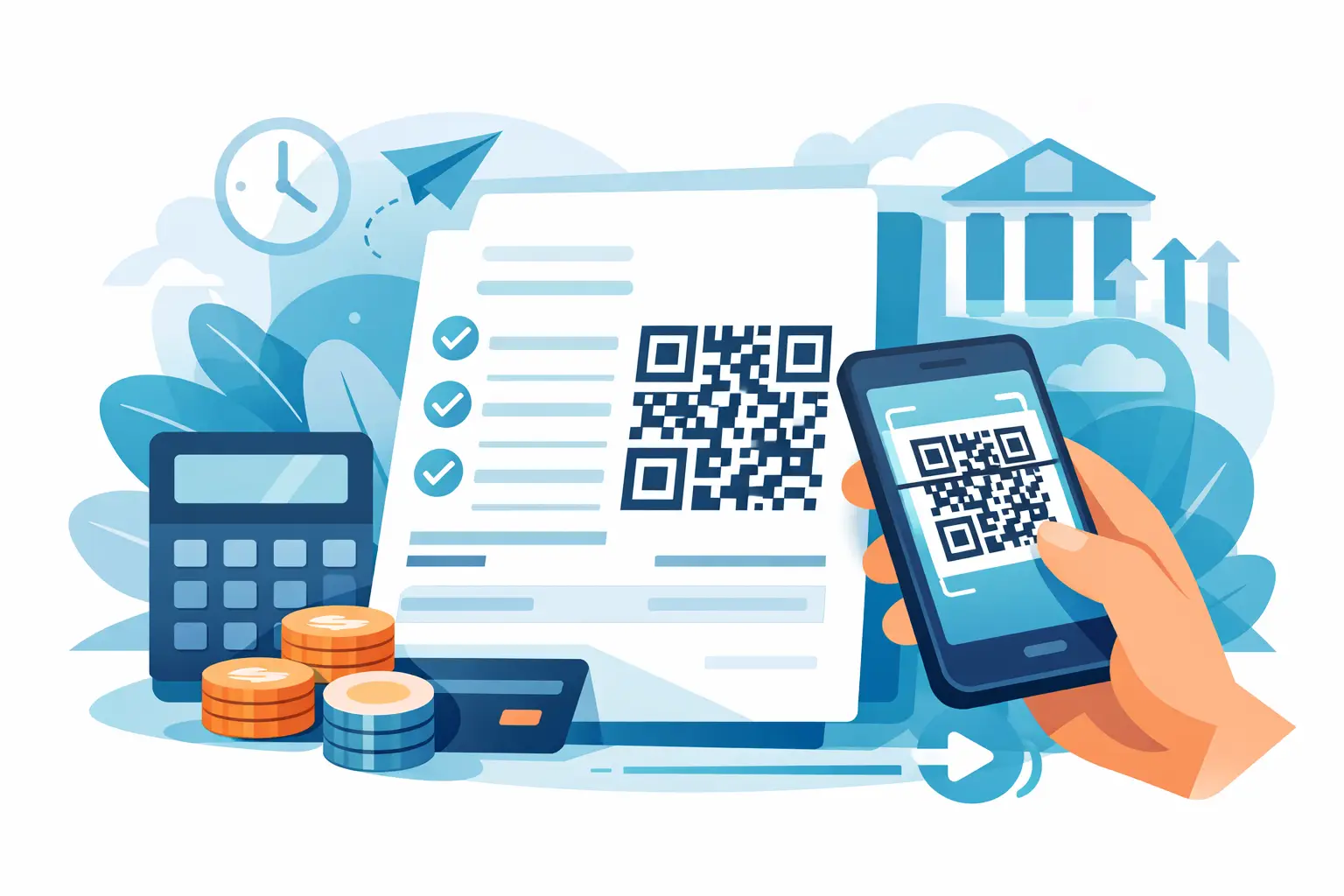Faktura s QR kódem bez zdržování